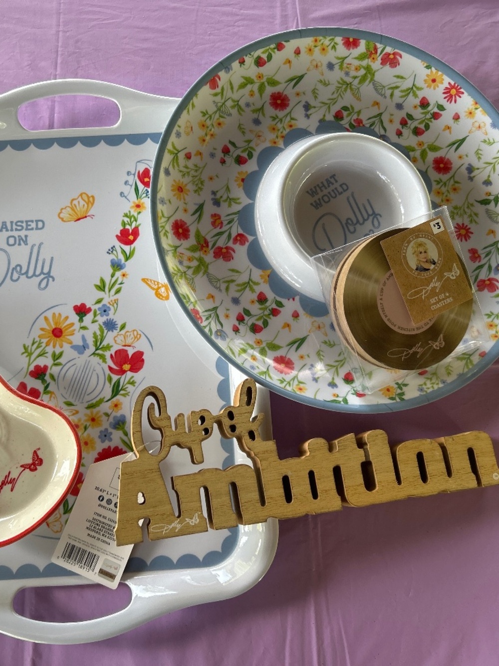 Dolly Parton kitchen set